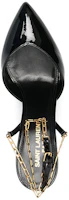 Shop (W) Tacones Altos Saint Laurent 'Cadena Detalle Negro' 6418070NP0011598
