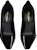 (W) Saint Laurent Kasut Tumit Tinggi 'Patent Black Fashion' 7112681TV001000