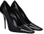 (W) Saint Laurent Kasut Tumit Tinggi 'Patent Black Fashion' 7112681TV001000