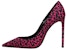 (W) Saint Laurent Tumit Tinggi 'Pink Leopard' 6494742OW005595