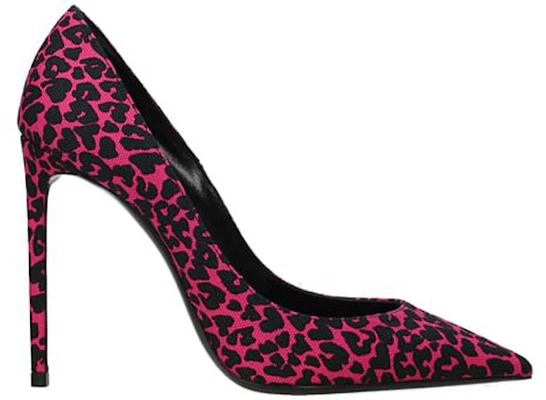 (W) Saint Laurent Tumit Tinggi 'Pink Leopard' 6494742OW005595 Order (W) Saint Laurent Tumit Tinggi 'Pink Leopard' 6494742OW005595