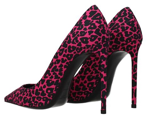 (Women) Saint Laurent High Heels 'Pink Leopard' 6494742OW005595 Lookbook (Women) Saint Laurent High Heels 'Pink Leopard' 6494742OW005595