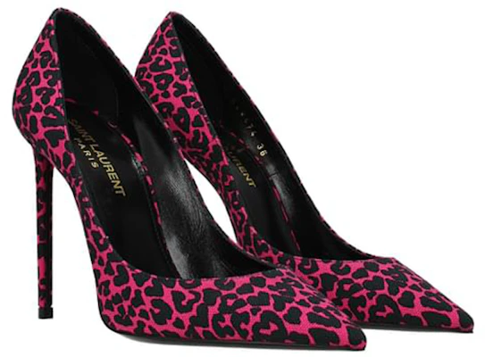 (W) Saint Laurent Tumit Tinggi 'Pink Leopard' 6494742OW005595 Lookbook (W) Saint Laurent Tumit Tinggi 'Pink Leopard' 6494742OW005595