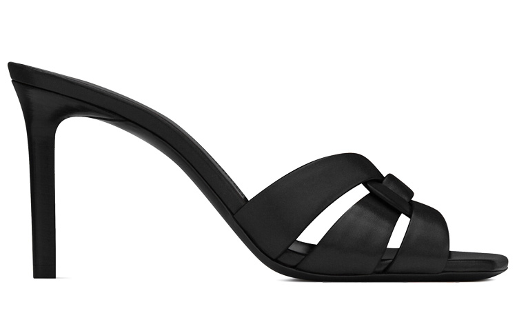 Order (W) Tacones Altos Saint Laurent 'Piel Lisa Negra' 650986DWE001000