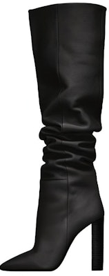 (Women) Saint Laurent High Top 'Black Leather' 6201821F2001000 Buy (Women) Saint Laurent High Top 'Black Leather' 6201821F2001000