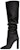 (W) Saint Laurent High Top 'Kulit Hitam' 6201821F2001000