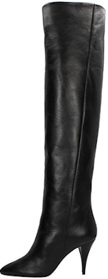 (Women) Saint Laurent High Top Boot 'Black Leather' 5923471K4001000 Buy (Women) Saint Laurent High Top Boot 'Black Leather' 5923471K4001000