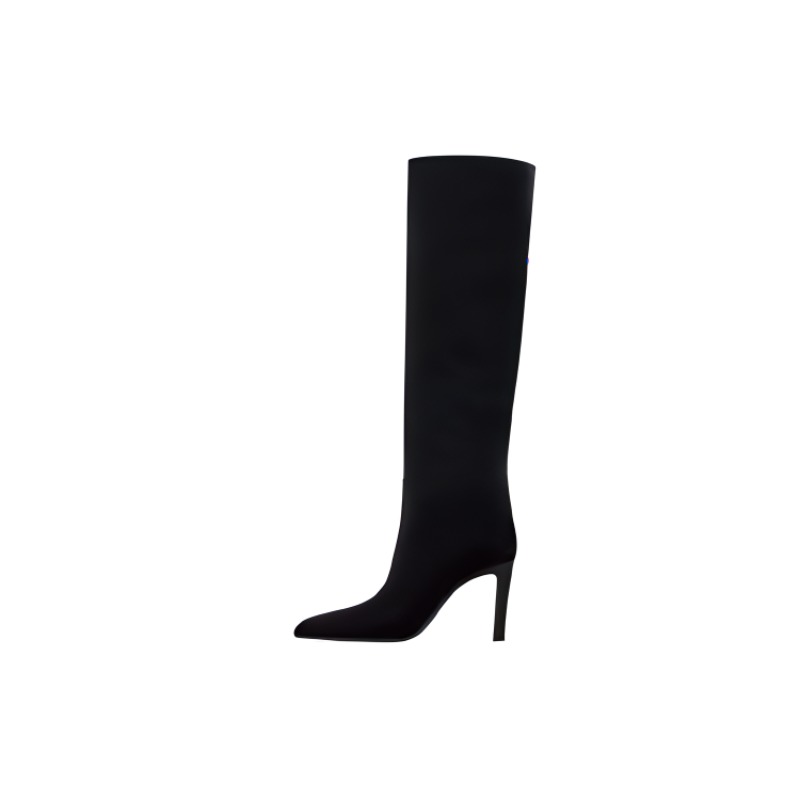 (Women) Saint Laurent High Top Boots 'Black 9cm' 686109GVO001000