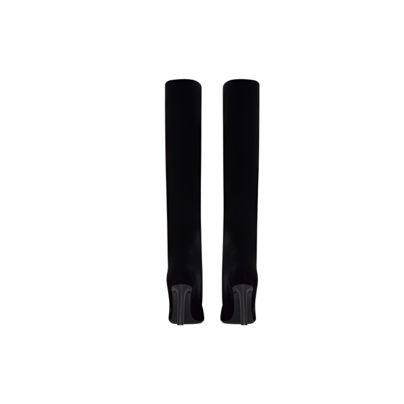 Shop (W) 생 로랑 블랙 9cm 하이탑 부츠 (43 characters) 686109GVO001000