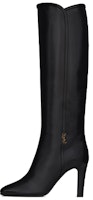 (Women) Saint Laurent High Top Boots 'Black Leather' 6326361YU001000 (Women) Saint Laurent High Top Boots 'Black Leather' 6326361YU001000