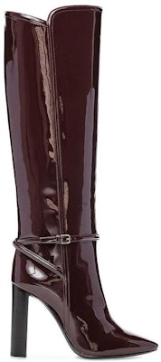 (Women) Saint Laurent High Top Buckle Boots 'Red Leather' 6337271TV006142 Order (Women) Saint Laurent High Top Buckle Boots 'Red Leather' 6337271TV006142
