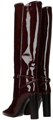 (Women) Saint Laurent High Top Buckle Boots 'Red Leather' 6337271TV006142 Shop (Women) Saint Laurent High Top Buckle Boots 'Red Leather' 6337271TV006142