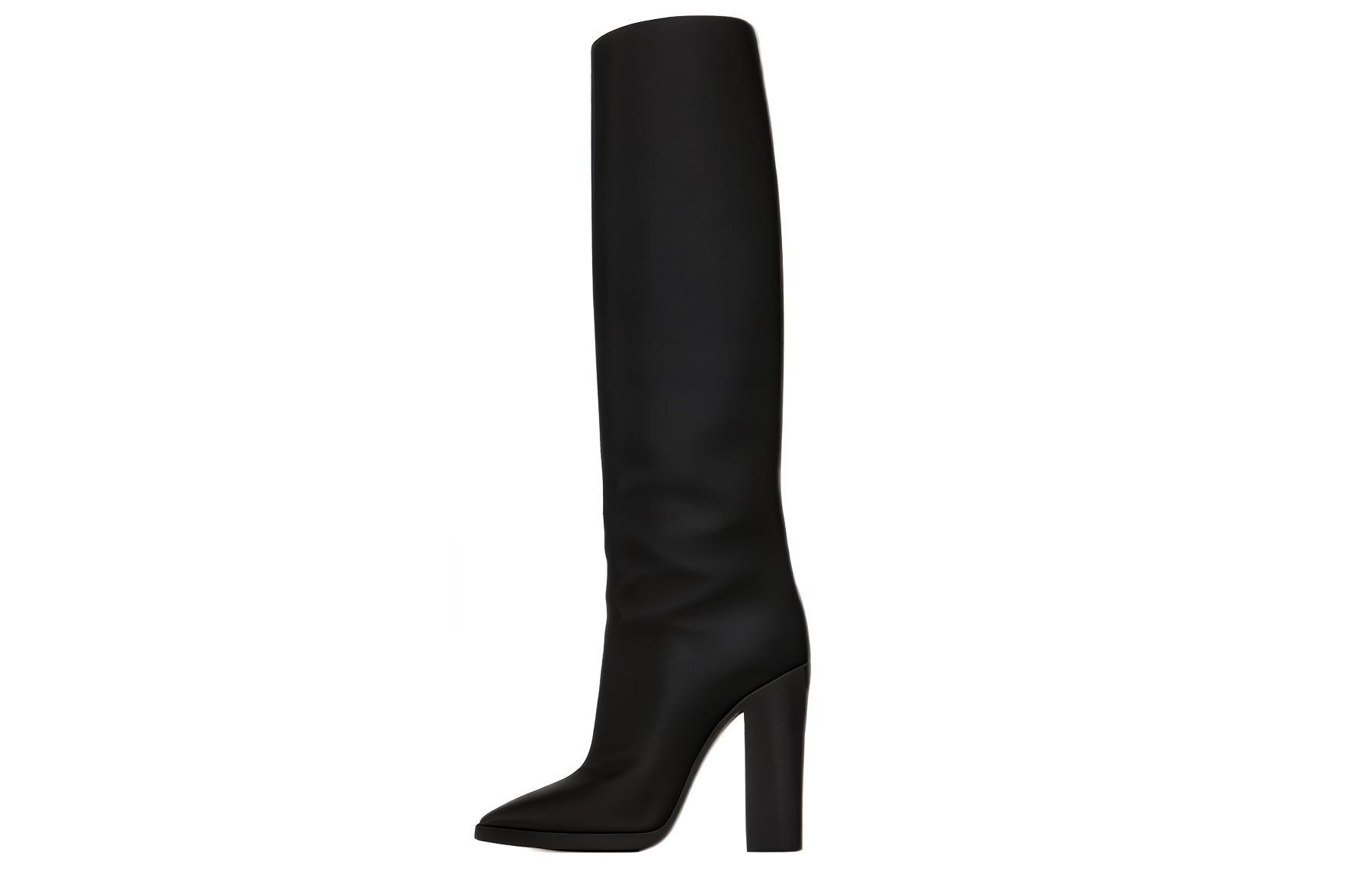 (Women) Saint Laurent High Top Sneaker 'Black 11cm' 6738612W7001000