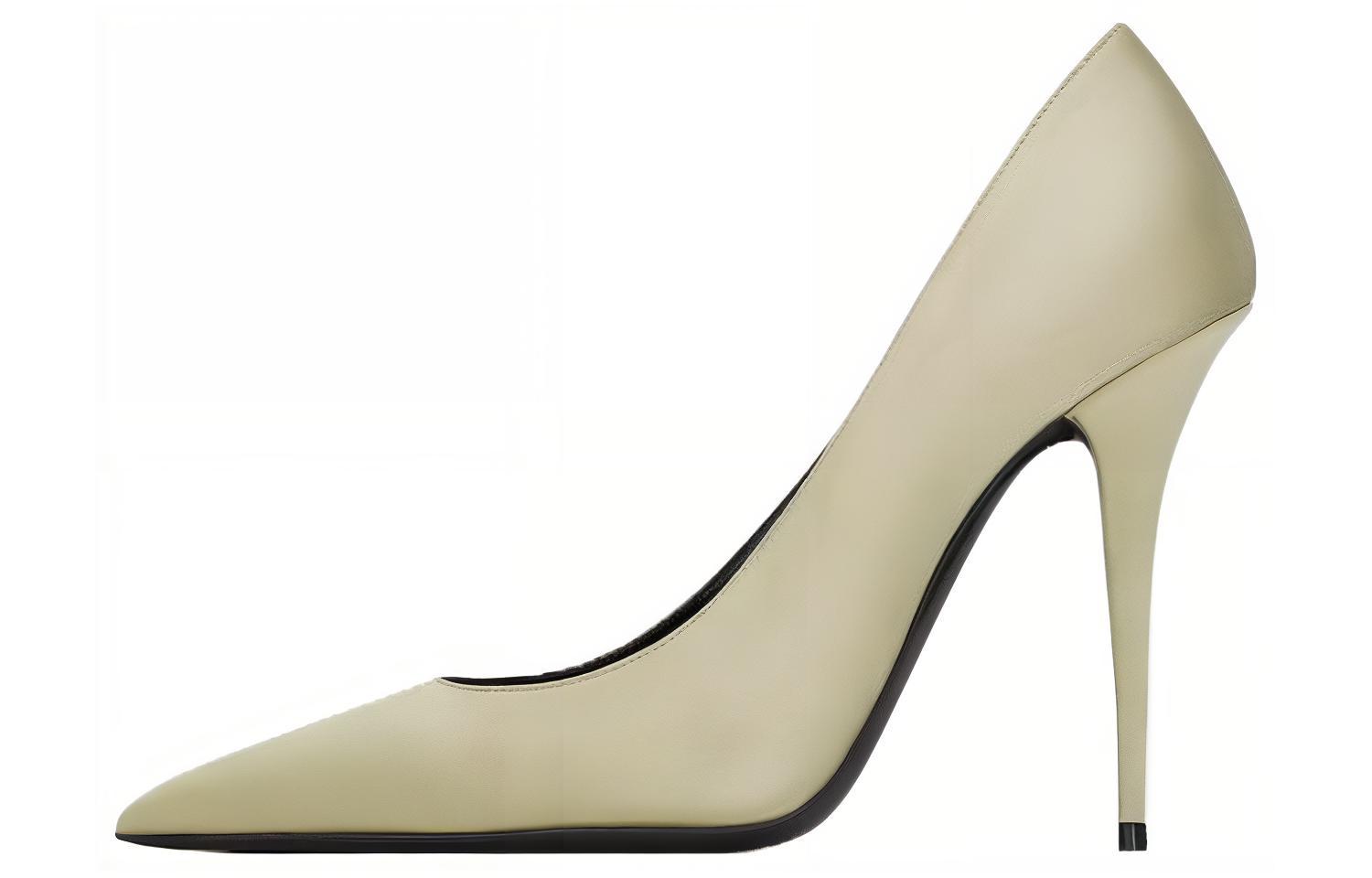 (Women) Saint Laurent Instinct 'Satin Pointed Stiletto' 7468449QN002901