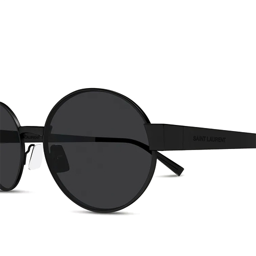 (Women) Saint Laurent Irregular Shaped Sunglasses with Logo Detail Black SL692001 圖 4