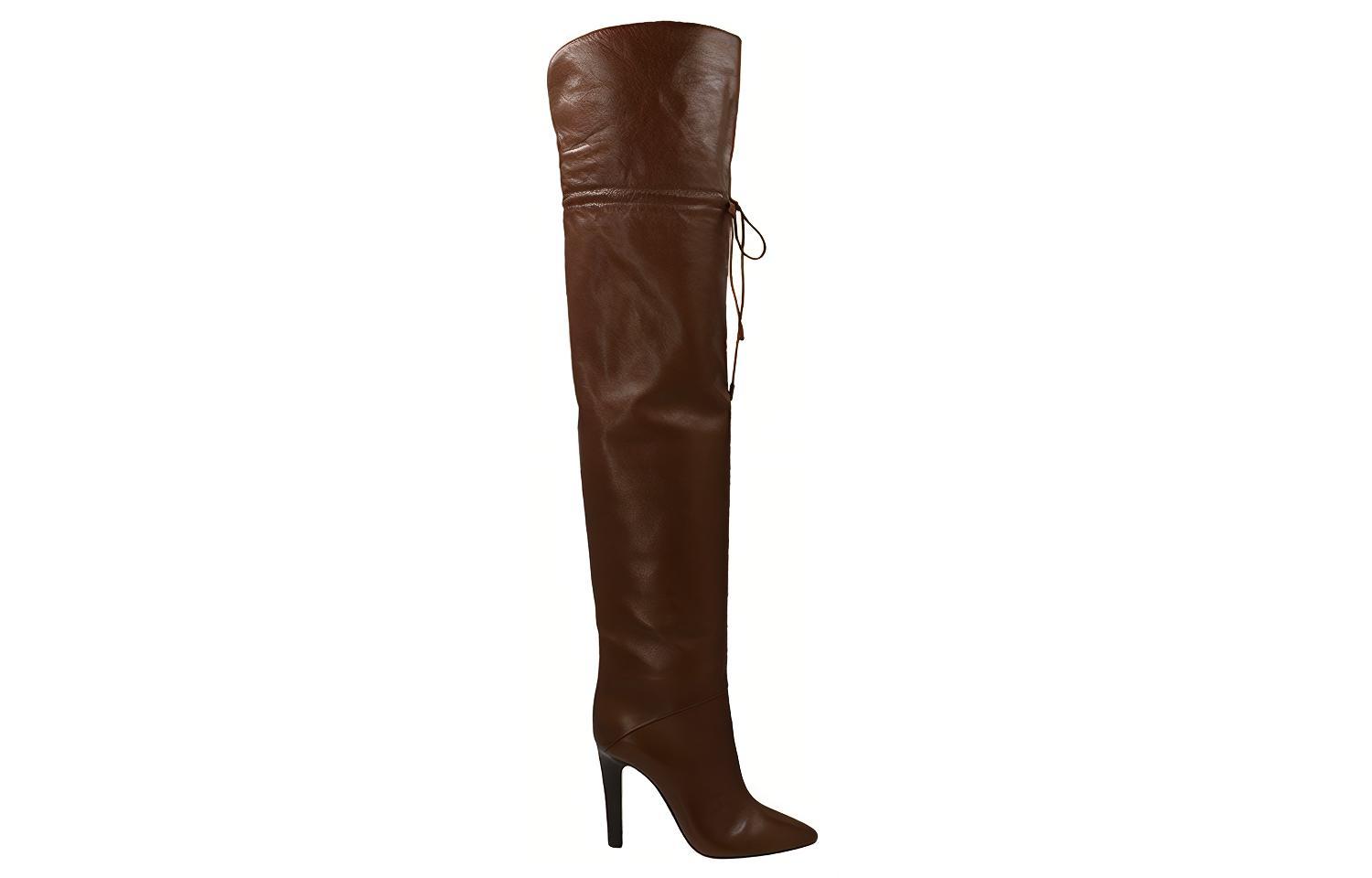 Order (W) Saint Laurent Jane 105 ''Pelle di Vitello Marrone'' 66763025V002535