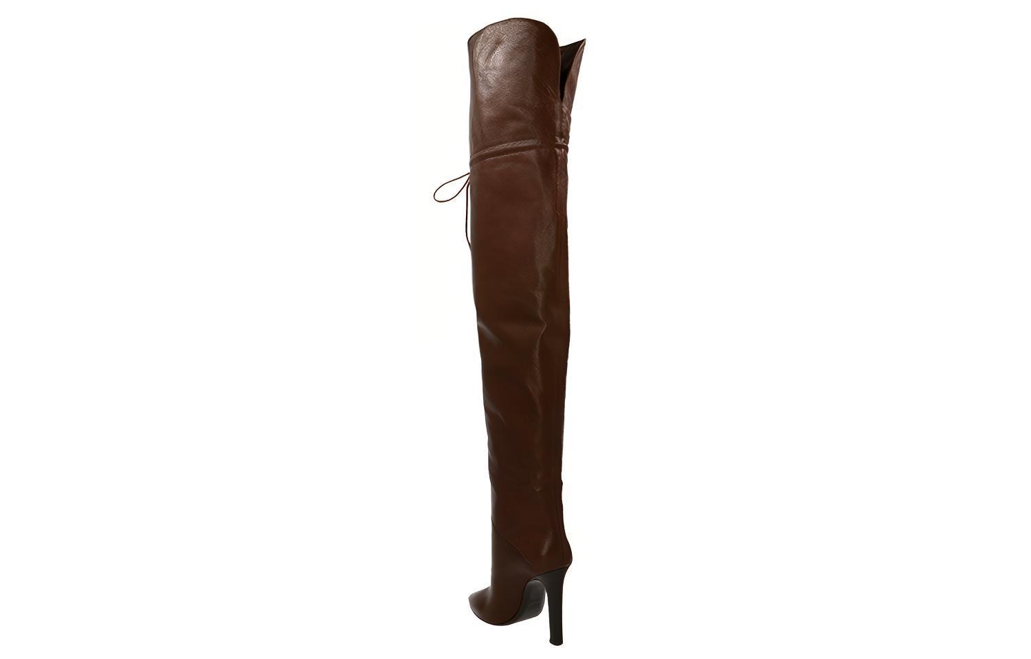 Lookbook (W) Saint Laurent Jane 105 ''Pelle di Vitello Marrone'' 66763025V002535