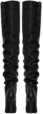 (W) Stivali Alti Saint Laurent Jane ''Pelle Verniciata Nera'' 66763125V001000 Shop (W) Stivali Alti Saint Laurent Jane ''Pelle Verniciata Nera'' 66763125V001000