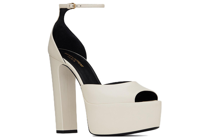 (W) Saint Laurent Jodie 'White' 圖 2