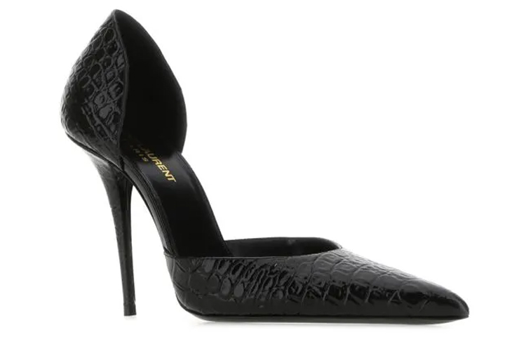 (W) Saint Laurent Kayla 110 'Black Croc Embossed' 圖 2