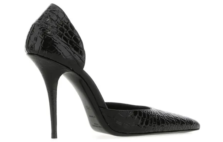 (W) Saint Laurent Kayla 110 'Black Croc Embossed' 圖 3