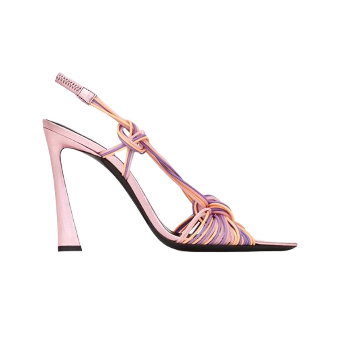(Women) Saint Laurent Knotted Sandal 'Pink-Purple' 731567AABO35874