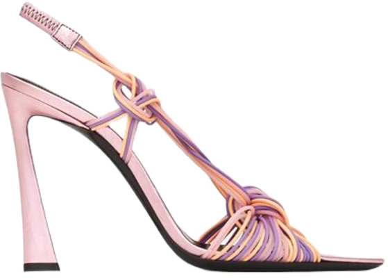 (Women) Saint Laurent Knotted Sandal 'Pink-Purple' 731567AABO35874 Buy (Women) Saint Laurent Knotted Sandal 'Pink-Purple' 731567AABO35874