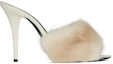 Order (W) Saint Laurent LA 16 ''Talons Hauts Ouverts Blanc Lait'' 650762E0E009700