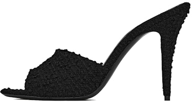 (Women) Saint Laurent La 16 High Heel 'Black Tweed' 6702530CO001000 (Women) Saint Laurent La 16 High Heel 'Black Tweed' 6702530CO001000