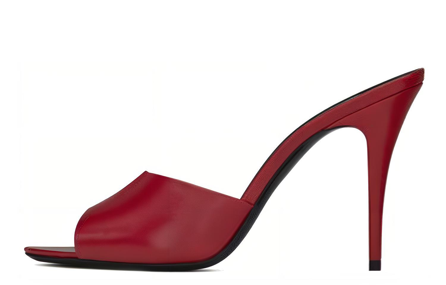 Buy (W) Saint Laurent La 16 Talon Haut ''Rouge Radieux'' 6504741ZJ006008