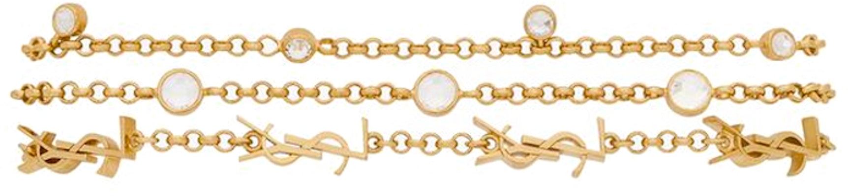 (W) Pulsera de Latón Multicadena Dorada SAINT LAURENT LE CASSANDRE. 770495y15268066 Lookbook (W) Pulsera de Latón Multicadena Dorada SAINT LAURENT LE CASSANDRE. 770495y15268066