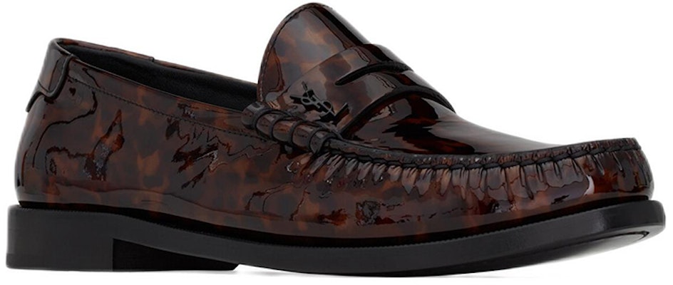 (Women) Saint Laurent Le Loafer 'Red Tortoiseshell Patent' 670232AAARV2094 Order (Women) Saint Laurent Le Loafer 'Red Tortoiseshell Patent' 670232AAARV2094