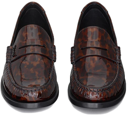 (Women) Saint Laurent Le Loafer 'Red Tortoiseshell Patent' 670232AAARV2094 Lookbook (Women) Saint Laurent Le Loafer 'Red Tortoiseshell Patent' 670232AAARV2094