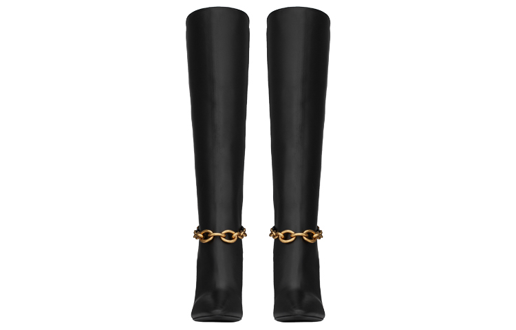 (W) Saint Laurent Le Maillon High-Top 'Smooth Black Leather' 圖 3