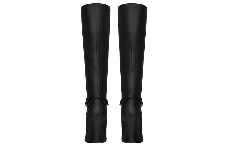 (W) Saint Laurent Le Maillon High-Top 'Smooth Black Leather' 圖 4