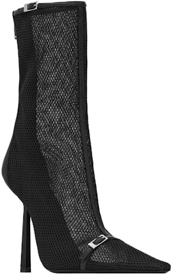 (W) Saint Laurent Sepatu Boot Kulit Pendek 'Essential Black' 763457AACTJ1000 Lookbook (W) Saint Laurent Sepatu Boot Kulit Pendek 'Essential Black' 763457AACTJ1000