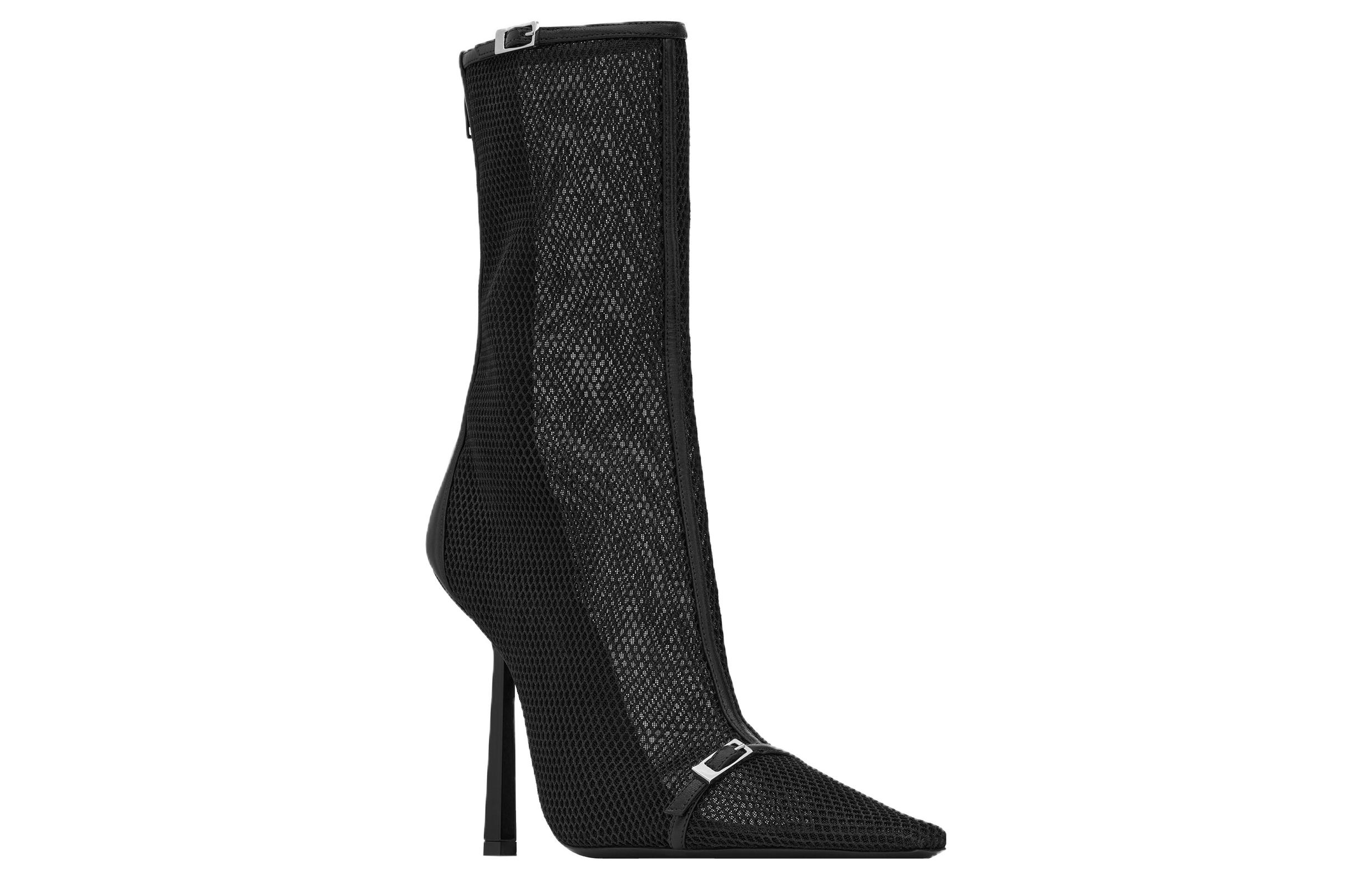 Lookbook (W) Saint Laurent But Kulit Buku Lali 'Essential Black' 763457AACTJ1000