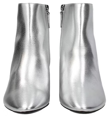 (Women) Saint Laurent Leather Ankle Boot 'Silver' 528204BSZ008105 Shop (Women) Saint Laurent Leather Ankle Boot 'Silver' 528204BSZ008105