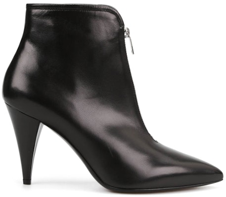 (W) Boot Kulit Buka Kaki Saint Laurent 'Hitam Licin Berkilau' 393835AKP001000 Order (W) Boot Kulit Buka Kaki Saint Laurent 'Hitam Licin Berkilau' 393835AKP001000