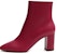 (Women) Saint Laurent Leather Ankle Boots 'Outdoor Casual Red' 6406671Y8006008