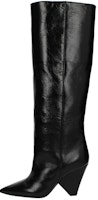 (Women) Saint Laurent Leather Boots 'Black' 4928100AR001000 (Women) Saint Laurent Leather Boots 'Black' 4928100AR001000