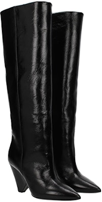 (Women) Saint Laurent Leather Boots 'Black' 4928100AR001000 Order (Women) Saint Laurent Leather Boots 'Black' 4928100AR001000