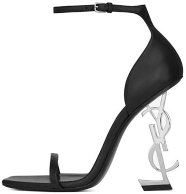 (Women) Saint Laurent Leather Buckle High-Heel Sandals 'Black' 557662AAABN1000 Buy (Women) Saint Laurent Leather Buckle High-Heel Sandals 'Black' 557662AAABN1000