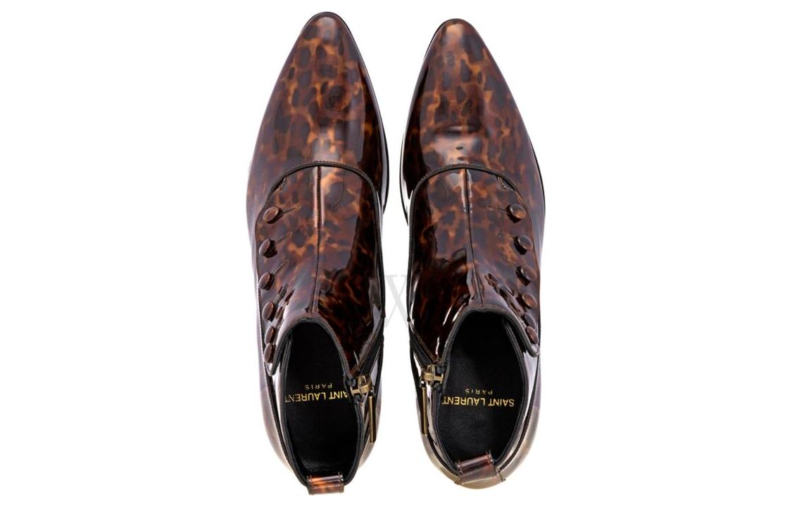Order (W) Saint Laurent Leren Chelsea Boots ''Bruin'' 6018171QX002094