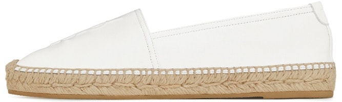 (Women) Saint Laurent Leather Embossed Slip-On 'White' 4848900NO609030 (Women) Saint Laurent Leather Embossed Slip-On 'White' 4848900NO609030