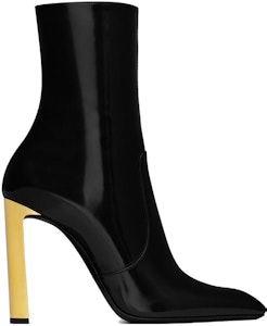 (W) Bota de Tobillo en Cuero Saint Laurent Negra de Punta Estilizada 755201AACGX1000 Order (W) Bota de Tobillo en Cuero Saint Laurent Negra de Punta Estilizada 755201AACGX1000