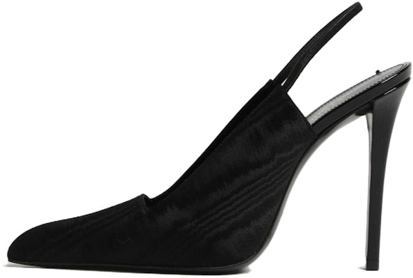 (W) Saint Laurent Tacón Alto de Cuero Negro 'Simple Comfort Stiletto' 756851AACGD1000 Buy (W) Saint Laurent Tacón Alto de Cuero Negro 'Simple Comfort Stiletto' 756851AACGD1000