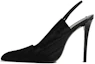 Buy (W) Saint Laurent Escarpin Cuir Noir ''Simple Confort Stiletto'' 756851AACGD1000