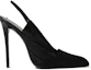 Order (W) Saint Laurent Escarpin Cuir Noir ''Simple Confort Stiletto'' 756851AACGD1000