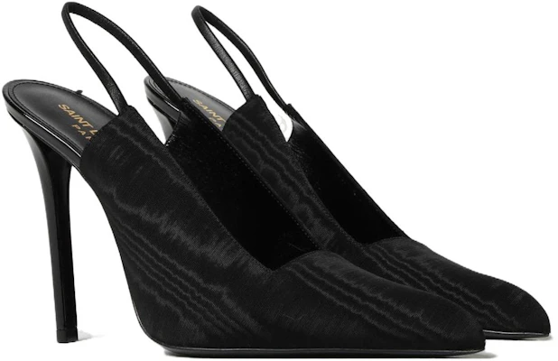 (W) Saint Laurent Escarpin Cuir Noir ''Simple Confort Stiletto'' 756851AACGD1000 Shop (W) Saint Laurent Escarpin Cuir Noir ''Simple Confort Stiletto'' 756851AACGD1000